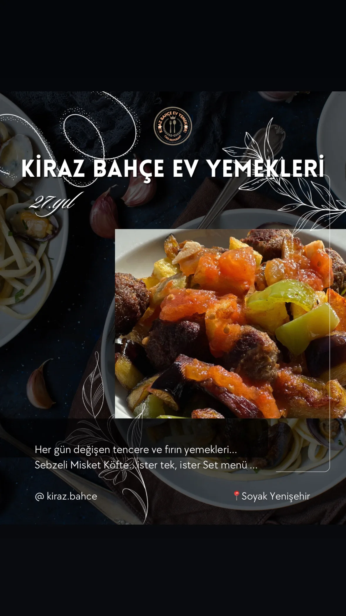 Galeri Fotoğrafı 3 - Kiraz Bahçe Ev Yemekleri