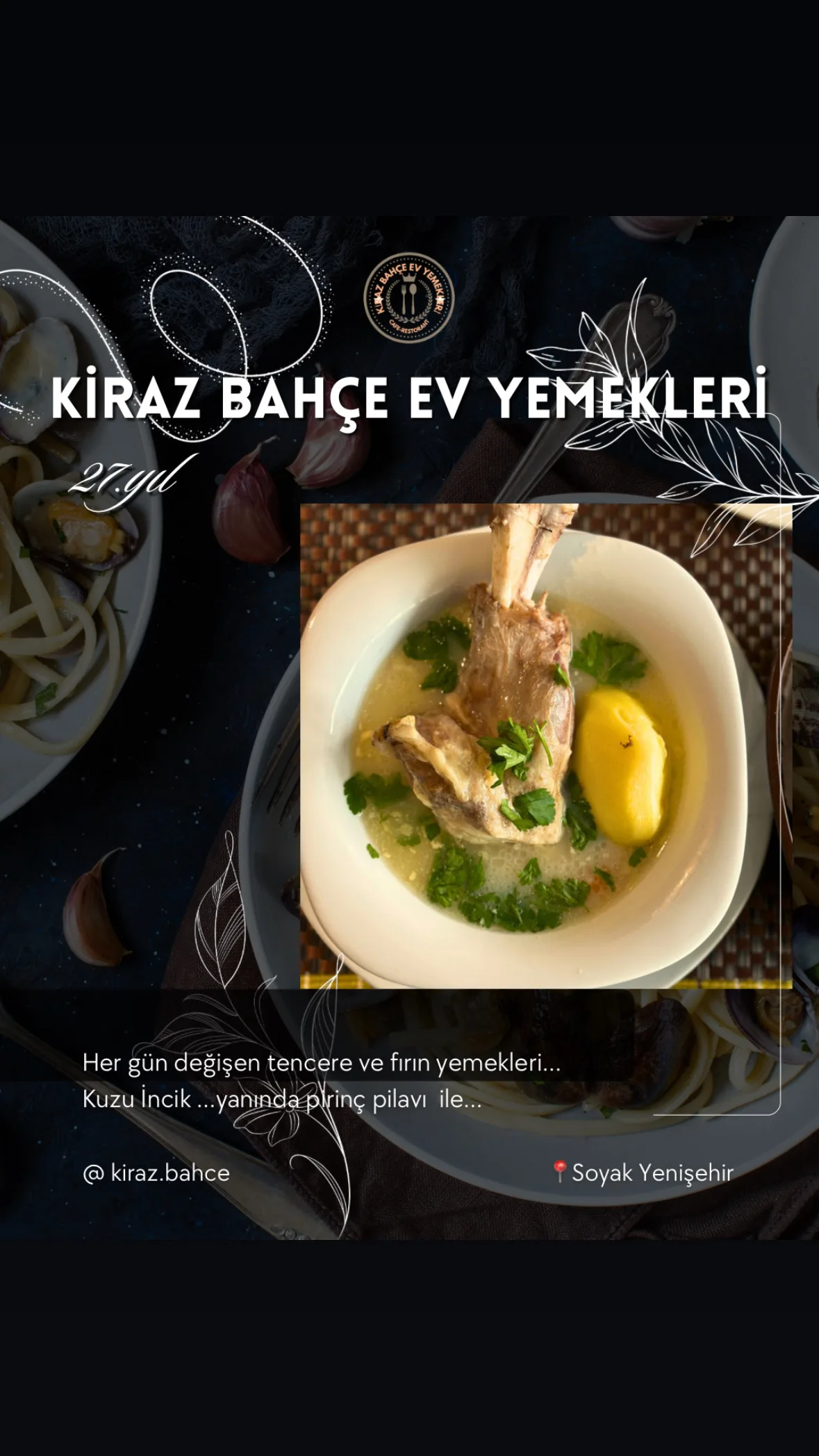 Galeri Fotoğrafı 5 - Kiraz Bahçe Ev Yemekleri