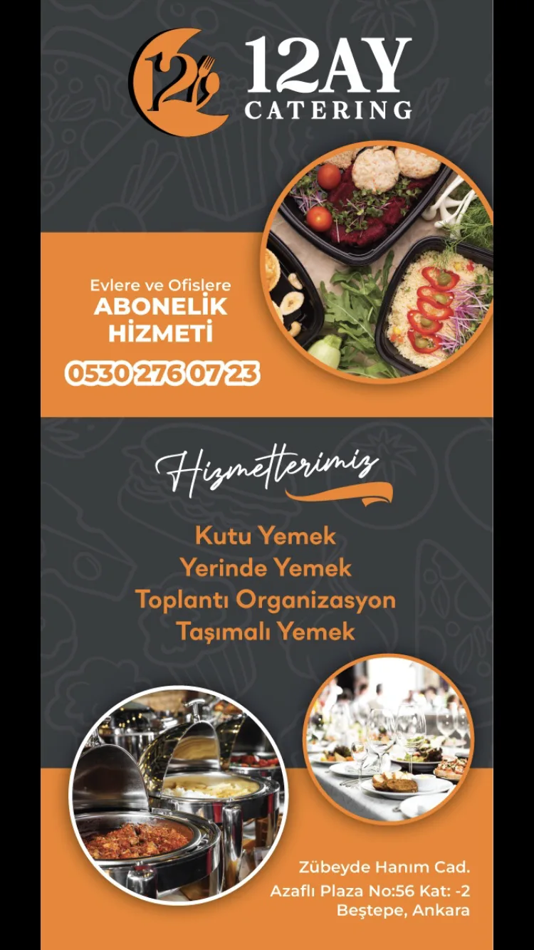 Galeri Fotoğrafı 2 - 12 Ay Catering ve Organizasyon