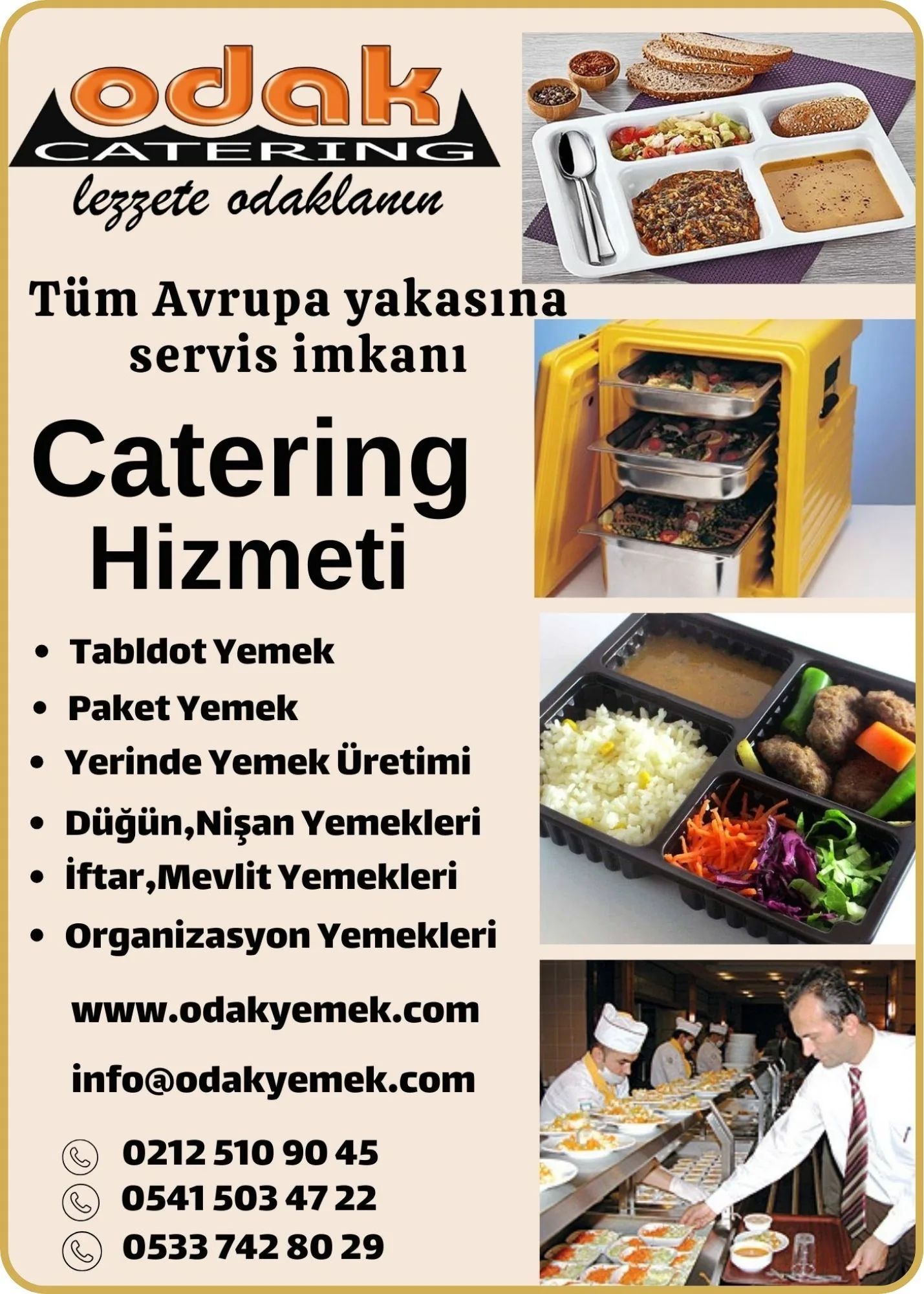 ODAK YEMEK HİZMETLERİ MUTLU KENDİR