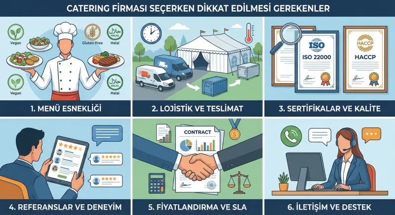 Catering Firması Seçerken Dikkat Edilmesi Gerekenler
